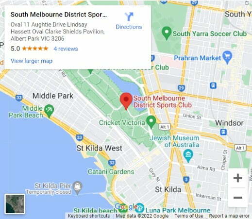 Legion Sports Cricket Camp Google Map